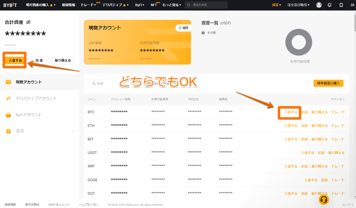 わかりやすい】Bybit(バイビット)の入金方法｜日本円は使える？おすすめの入金方法を解説 | お金の知恵袋