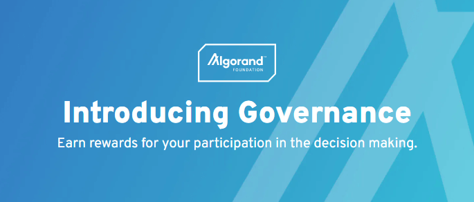  ALGOの保有量に関係なくガバナンスに参加・支援・投票することができる