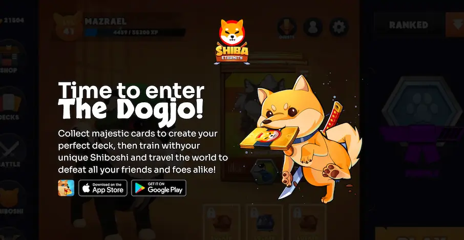 柴犬コイン(SHIB)をテーマにしたカードゲーム